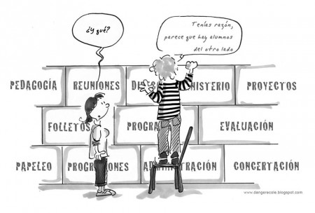 La burocracia educativa en su máxima expresión.